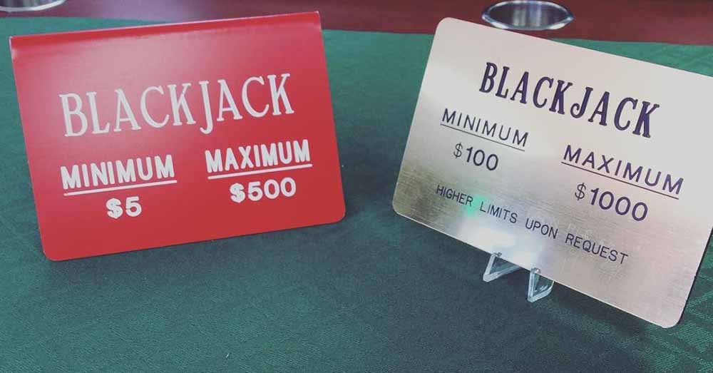 Blackjack Table 