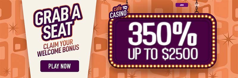 Play At Café Casino!