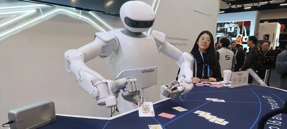 Sharpa’s New Robotic Limb Shows Off Blackjack Skills At CES 2026